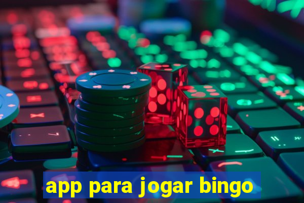 app para jogar bingo